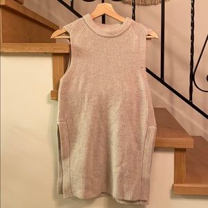 Wilfred sleeveless sweater cream size xs